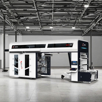 Presse d'impression flexographique 6 couleurs pour étiquettes, capable d'imprimer sur film mince, vente directe usine 2027, pour sacs en papier alimentaires
