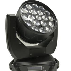 New Led zoom ánh sáng 19*12 Wát RGBW 4in1 rửa di chuyển đầu cho câu lạc bộ đêm bên sân khấu Đèn sàn nhảy - Product Image 1