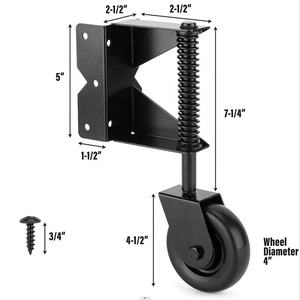 Nouvelle tendance : Roulettes de <span class=keywords><strong>portail</strong></span> battant en acier robuste et réglables, roulettes modernes de petite taille à <span class=keywords><strong>ressort</strong></span> <span class=keywords><strong>pour</strong></span> porte coulissante, spécialement conçues <span class=keywords><strong>pour</strong></span> les petites applications. - Product Image 6
