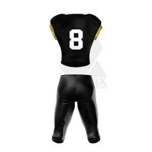 Diseña Tu Propio Uniforme de Fútbol Americano Personalizado, Transpirable, de Talla Grande, de Manga Corta, Hecho en 100% Poliéster - Product Image 2