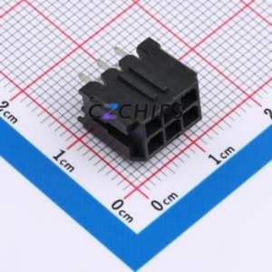 BX-MX3.0-2-3PZZ Wire-to-Board Pin Header Through hole Component (THT),P=3mm Connector 2x3P 3mm Through Hole Micro-Fit (MX 3.0) - Product Image 1