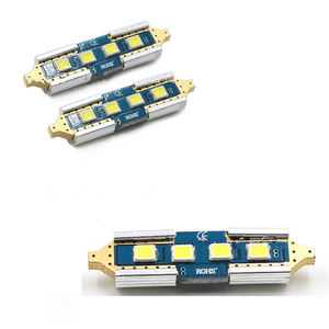 Corps en aluminium sans fil Longue durée de vie Antidéflagrant Avertissement Détaillant Lampe de <span class=keywords><strong>porte</strong></span> Luminosité 41mm Intérieur Feux de voiture - Product Image 3