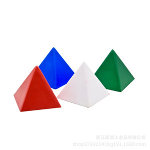 Pu Fidget Toy Pyramid Shape High <b>Rebound</b> Stress Relief For Kids 8-13 Years Unisex - Product Image 1