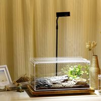 Terrarium d'escalade personnalisable Yinliang, cage en plastique fermée pour reptiles, avec conception respirante détachable, réservoir d'élevage pour reptiles