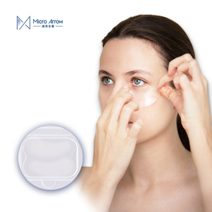 Parches de disolución de hoja de cristal con microagujas de ácido hialurónico blanqueador para cara y cuerpo parche de máscara facial de belleza - Product Image 3