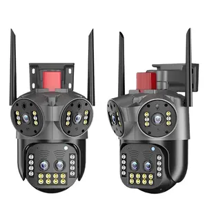 새로운 디자인 12X 줌 PTZ 와이파이 정밀 연계 카메라 둘레 보호 속성 모니터링을 위한 무선 보안 장비