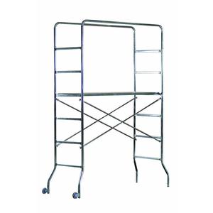 Mini échafaudage Supertrio 3.60 H plate-forme 120KG capacité Design industriel cadre d'échafaudage en aluminium en acier pour escalier - Product Image 1