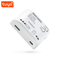 Interrupteur intelligent WiFi Tuya 1CH, relais intelligent, télécommande RF433, AC85-250V 10A 2200W, compatible avec Alexa Google Home PST-TYAC-1CH