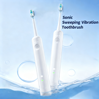 Cepillo de Dientes Sónico Vibratorio H11 con 60 Oscilaciones, Limpieza Altamente Efectiva, Esterilización, Resistente al Agua IPX7, Cerdas Suaves