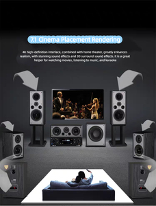 Cao cấp 7.1 rạp hát tại nhà hệ thống âm thanh 12 inch bass loa bằng gỗ <span class=keywords><strong>5.1</strong></span> mạnh mẽ nhà hát hệ thống - Product Image 5