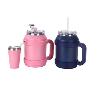 Tasse d'isolation sous vide personnalisée en acier inoxydable pour l'extérieur portable grande capacité tonnes tonnes baril avec <span class=keywords><strong>petit</strong></span> verre à <span class=keywords><strong>vin</strong></span> - Product Image 5