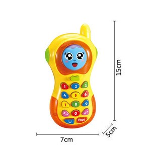Âm Nhạc Ánh Sáng Nhựa Thông Minh Thay Đổi Mặt Điện Thoại Đồ Chơi Cho Kid - Product Image 4