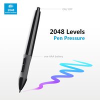 Tableta de Dibujo Gráfica Hiuon 420 y Tableta con Lápiz para Apoyo a la Enseñanza, Conexión con PC, Lápiz sin Batería