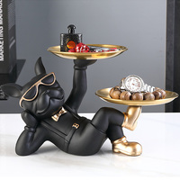 Grand Chien Ornement Maison Salon Décor Ours Sol Décoration Statue Maison Bureau Accessoires Géant 70cm Ours Sculpture
