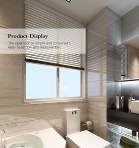 Offre Spéciale Verticale En Aluminium Minimaliste Fenêtre Rideau Zèbre Avec Tissu occultant Pour Rideaux Motorisé Store Vénitien - Product Image 5