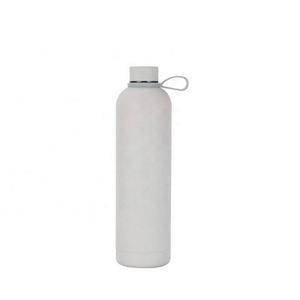 Bouteille isotherme à double paroi en acier inoxydable de haute qualité, 1000 ml, à col étroit - Product Image 1