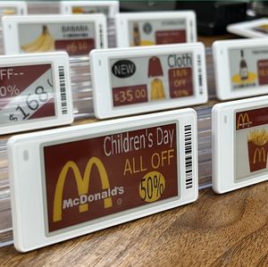 Étiquettes de prix numériques NFC ESL 1,54 pouces 2,13 pouces 2,6 pouces 2,9 pouces 4,2 pouces 5,8 pouces 7,5 pouces Étiquettes de rayon électroniques intelligentes ESL - Product Image 1