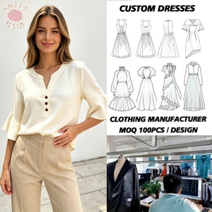 Chemisier chic et populaire à col Henley en V, à patte de boutons évasée, coupe ample et décontractée, polyvalent pour le quotidien, le bureau ou les sorties, haut décontracté pour femme - Product Image 1