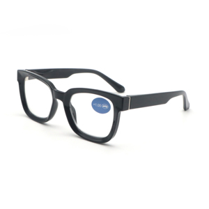 Montures de lunettes de lecture carrées unisexes de haute qualité en gros, correction de <span class=keywords><strong>la</strong></span> <span class=keywords><strong>presbytie</strong></span> en noir et rouge, verres en PC - Product Image 6