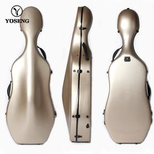 Étui rigide pour <span class=keywords><strong>violoncelle</strong></span> 4/4 en fibre de verre, plusieurs couleurs au choix - Product Image 5