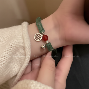 Vendita calda Boho cavigliere moda braccialetti con perline con perla di pietra a cuore di tendenza in acciaio inox all'ingrosso disponibile - Product Image 1