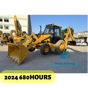 Chargeuse-pelleteuse CAT 420F d'occasion, châssis robuste, bon état des pneus, configuration d'origine complète d'usine - Product Image 1