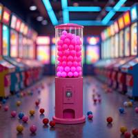 Distributeur automatique de capsules de grande taille DEER, prix d'usine, dernier design, paiement par jeton, capacité de 300 à 600 pièces, matériau métal + plastique