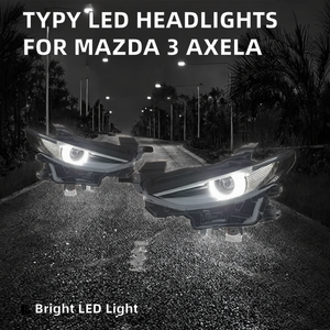 For 2020-2023 3 Axela <b>LED</b> <b>Headlights</b> New Upgrade Modified Full Head Lamp Assembly Warm White Turn Signals Daytime Running 12v LE - Product Image 2