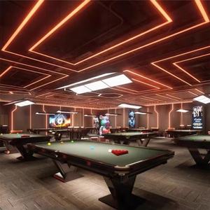 Современная промышленная акриловая линейная Подвесная лампа 28 Вт Подвесные светодиодные подвесные светильники для офисного супермаркета - Product Image 6