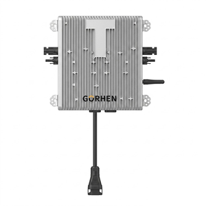 Micro-onduleur solaire pour balcon résidentiel, connecteur MC4, double entrée PV, surveillance à distance WiFi, micro-onduleur connecté au réseau - Product Image 1