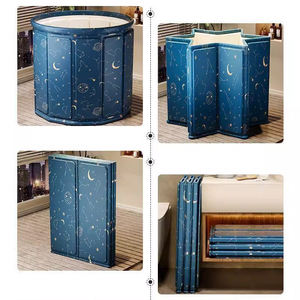 Vanace Offre spéciale Baignoire pliable domestique économise de l'espace Rangement facile Baignoire de trempage pliable de grande capacité - Product Image 6