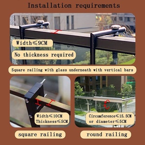 <span class=keywords><strong>Tavolino</strong></span> pieghevole <span class=keywords><strong>da</strong></span> esterno Patio <span class=keywords><strong>balcone</strong></span> tavolo <span class=keywords><strong>da</strong></span> Bar per ringhiera giardino ringhiera regolabile tavolo <span class=keywords><strong>da</strong></span> Bar appeso - Product Image 6