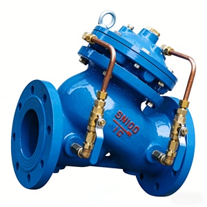 Válvula de Control de Agua Multifuncional JD745X - Apertura y Cierre Lento, Hierro Dúctil, Control de Tuberías de Suministro de Agua - Product Image 1