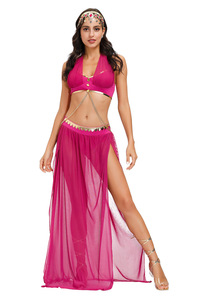 Porter la performance arabe la moins chère pour les <span class=keywords><strong>d</strong></span>éesses de danse du ventre adultes costume <span class=keywords><strong>indien</strong></span> en gros - Product Image 2