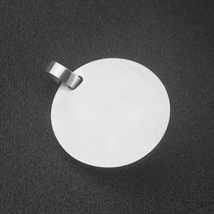 Collar de Acero Inoxidable con Colgante Circular Chapado para Hombre, Collar con Colgante de León de Zirconia, Joyería Chapada - Product Image 4