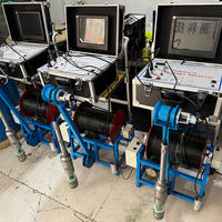 Scanner d'eau de puits profond Inspection de trou de forage nouveau détecteur de caméra de puits souterrain IP68 étanche 360 inclinaison 100-2000m de fonctionnement