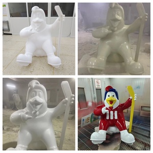 Köpük çekirdek dondurma koni heykel tabanı büyük reçine dayanıklı gıda zanaat oyun alanı ekran mağaza yılbaşı dekoru - Product Image 6