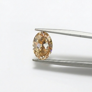 Chenjing - Venta al por Mayor de Diamantes Cultivados en Laboratorio, Corte Ovalado Champagne Old <span class=keywords><strong>Mine</strong></span>, de 0.5ct a 1ct, HPHT CVD - Product Image 2