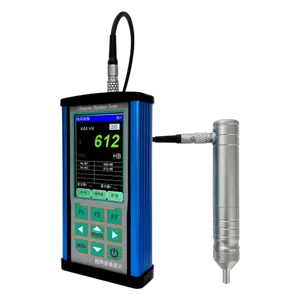 Mesin uji kekerasan ultrasonik NDT271 peralatan uji ultrasonik layar LCD untuk uji kekerasan bahan logam