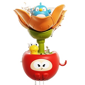 Juguete de agua para niños, rociador de agua para regar flores, juguete de <span class=keywords><strong>bañera</strong></span> para bebés, juego de agua de verano, juguete de ducha con ventosa para regar flores para niños - Product Image 1
