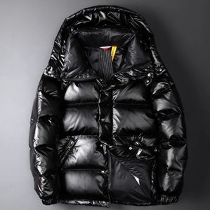 เสื้อแจ็คเก็ตดาวน์ขนเป็ดแบบสั้น 300 กรัม รุ่น Bright Face สำหรับผู้ชายและผู้หญิง  แบบสั่งทำพิเศษ เสื้อแจ็คเก็ตสำหรับทำงาน - Product Image 5