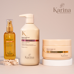 Set <span class=keywords><strong>Shampoo</strong></span> e Balsamo all'Olio di Argan, Senza Solfati, Trattamento <span class=keywords><strong>Capelli</strong></span> con Biotina, Riparazione <span class=keywords><strong>Idratante</strong></span> all'Olio Marocchino, Vendita all'Ingrosso - Product Image 6