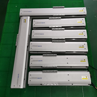 Module de table coulissante à vis à billes à guidage linéaire, moteur, engrenage, PLC, roulement, aluminium, soudage, manipulateur, établi, directement de l'usine