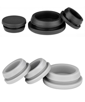 Bouchon en silicone de type T personnalisé, bouchon en caoutchouc rond, bouchon de trou fileté, joint d'étanchéité, bonne élasticité, résistance aux hautes températures