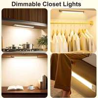 Lampu Kabinet LED Pintar Sensor Gerak Tubuh Sensor Gerak LED Dalam Ruangan Lampu Kabinet Sensor Gerak Pengisian Daya USB