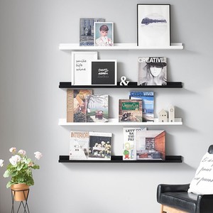 Bamboo indoor home simple wall <b>shelf</b> living room simple partition bookshelf kitchen storage display <b>rack</b> - Product Image 1