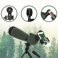 20-60x80 longue-vue-BAK4 haute définition étanche Spotter Scope pour l'observation des oiseaux Wildlife Scenery1, vert