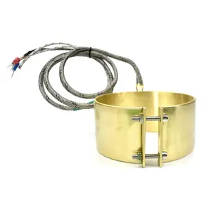 BRIGHT High Quality 230V 1500W 110*60mm Industrial Electric Nozzle Brass Band Heater for Extruder