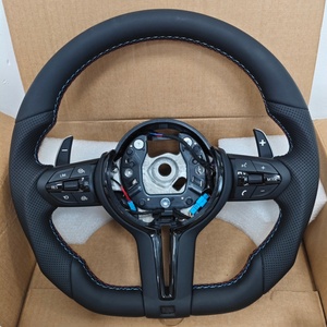 Volante in Pelle Personalizzato Serie M E F per <span class=keywords><strong>BMW</strong></span> F20 F21 F32 F34 <span class=keywords><strong>F36</strong></span> F33 F80 F82 M3 F30 340i - Product Image 3