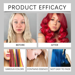 Crème coiffante colorée aux propriétés revitalisantes <span class=keywords><strong>pour</strong></span> des coiffures créatives sans abîmer <span class=keywords><strong>les</strong></span> cheveux - Product Image 2